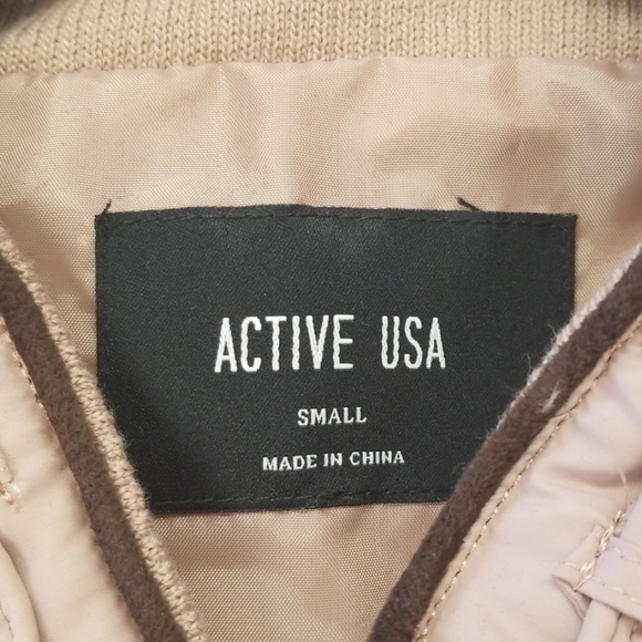 Pink (Dusty Rose) puffer vest - Picture 4 of 6